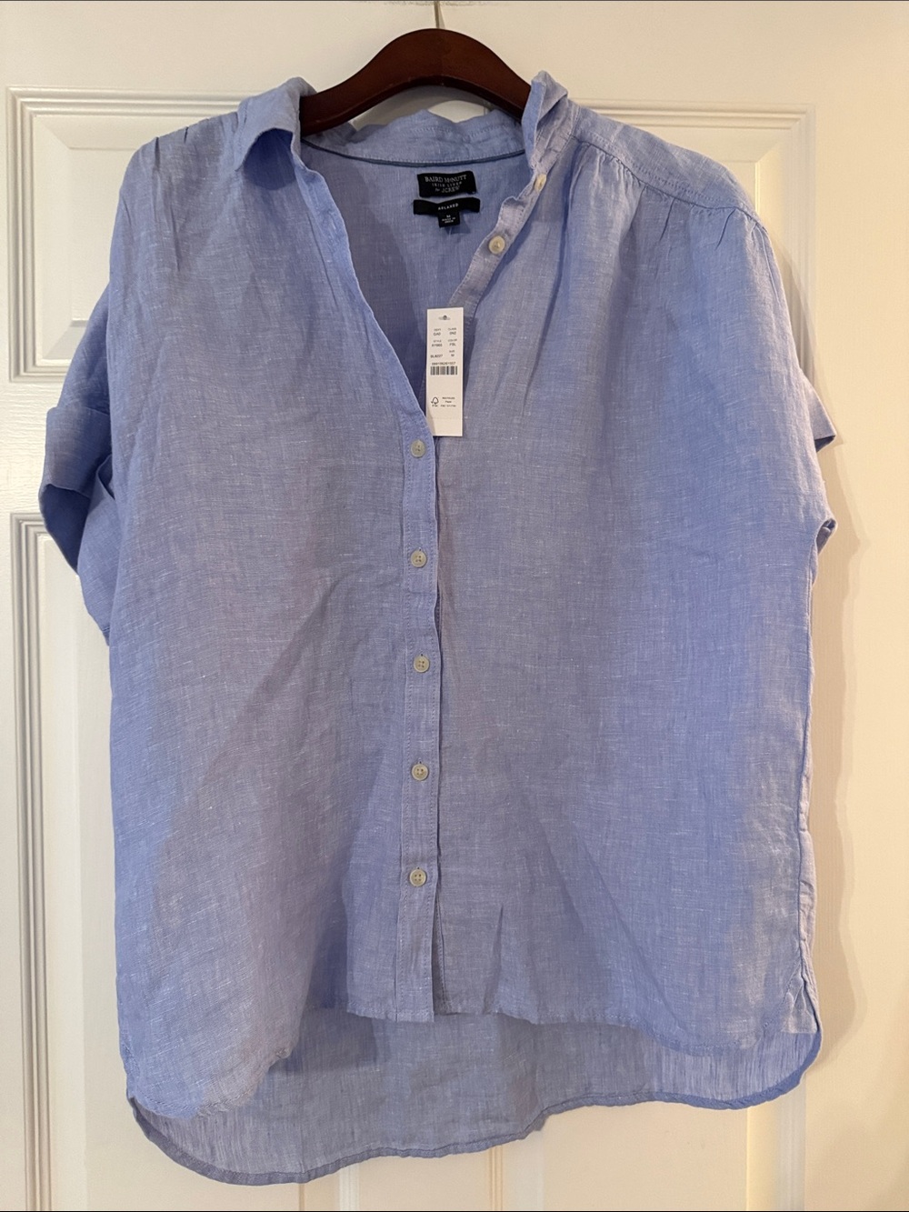 NWT J Crew linen shirt M